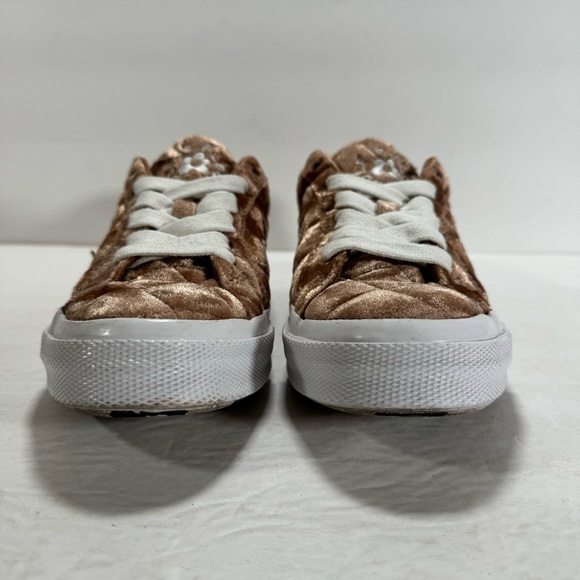 Converse One Star x Golf Le Fleur OX Brown Sugar Quilted Velvet Sneakers Size 7 - Picture 3 of 10